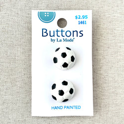 1461 Soccer Ball - La Mode - 1 Hole - Shank - Assorted Sizes (ONLINE ORDER ONLY)