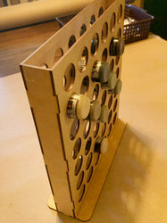 Vertical Paint Rack - For 1oz Mission Models Premium Hobby Paints (Online Order Only) (Online Order Only)