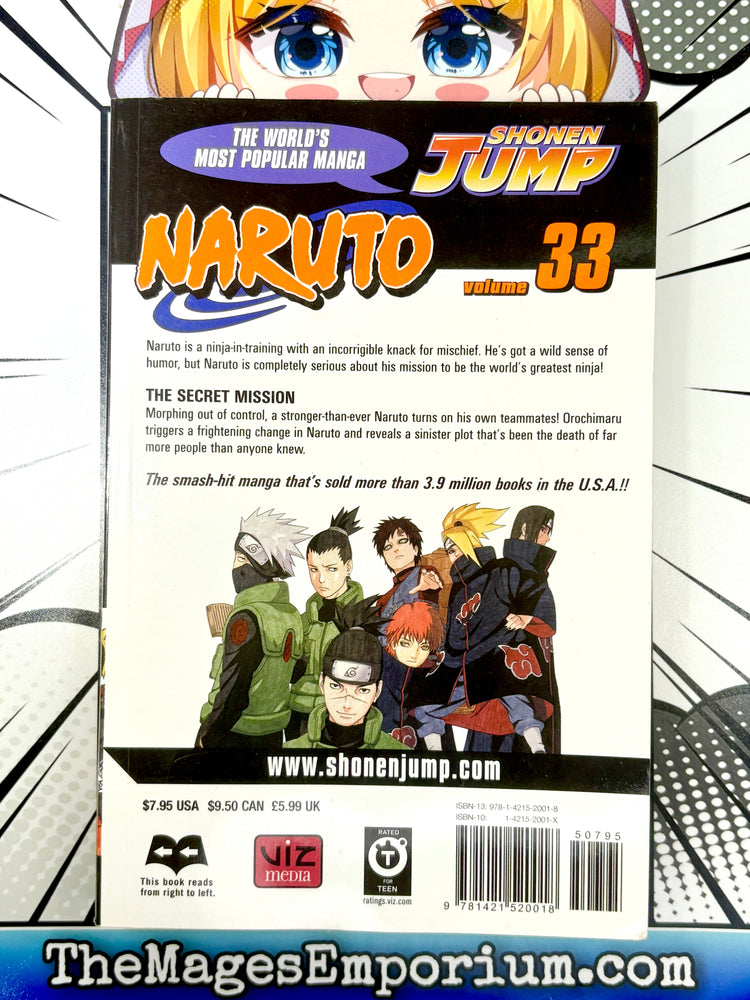 Naruto Vol 33 (Online Order Only)