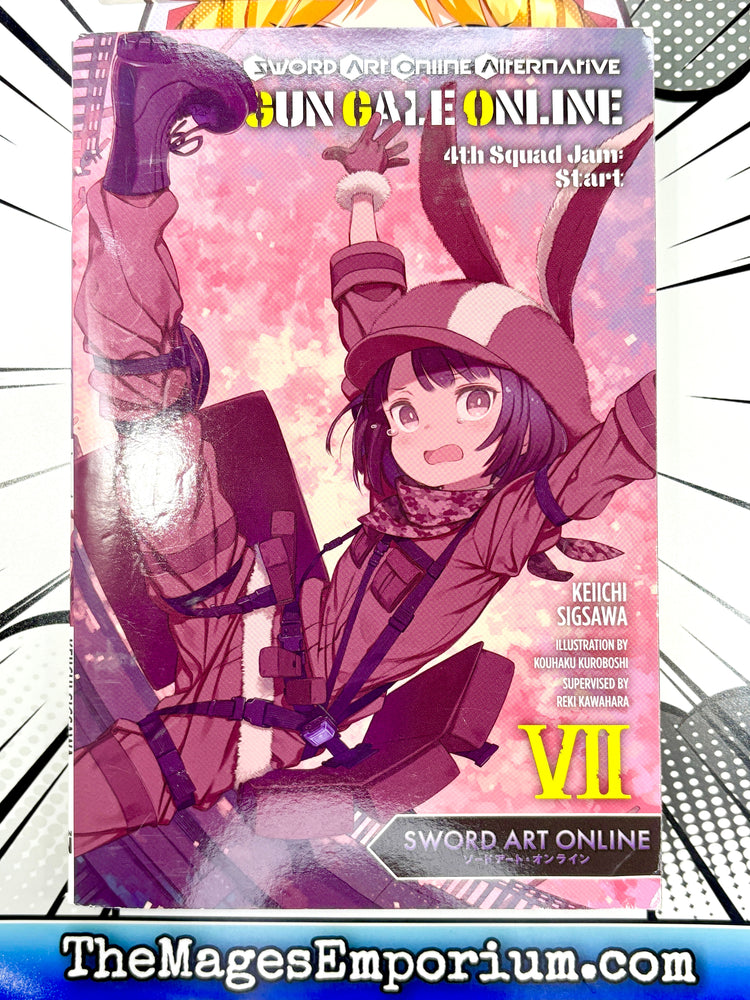 Sword Art Online Alternative Gun Gale Online 4th Squad Jump Start Vol 7 Light Novel (Online Order Only)