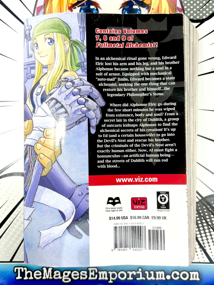 Fullmetal Alchemist Vol 7 - 9 Omnibus (Online Order Only)