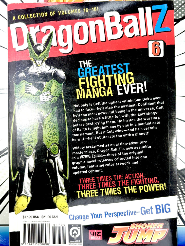Dragon Ball Z Vol 6 Omnibus Large (Online Order Only)