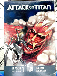 Attack on Titan Box Set Vol 1-4 (Online Order Only)