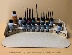 Painting Station - for 1oz Mission Models Premium Hobby Paints (Online Order Only) (Online Order Only)