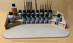 Painting Station - for 1oz Mission Models Premium Hobby Paints (Online Order Only) (Online Order Only)