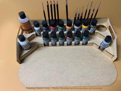 Painting Station - for 1oz Mission Models Premium Hobby Paints (Online Order Only) (Online Order Only)