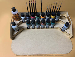 Painting Station - for 1oz Mission Models Premium Hobby Paints (Online Order Only) (Online Order Only)