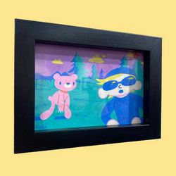 BunnyBaum - Grizzly Man (2005) - Original Artwork -Gloomy Bear Exhibition (ONLINE ORDER ONLY)