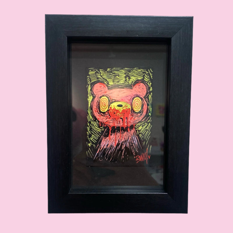BunnyBaum - Kowaii Gloomy - Original Artwork -Gloomy Bear Exhibition (ONLINE ORDER ONLY)