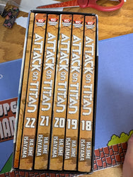 Attack on Titan Vol 18-22 Box Set (Online Order Only)