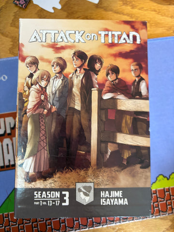 Attack on Titan Vol 13-17 Box Set (Online Order Only)