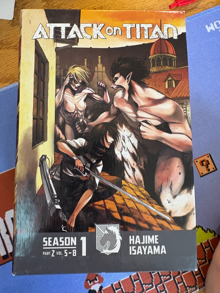 Attack on Titan Vol 5-8 Box Set (Online Order Only)