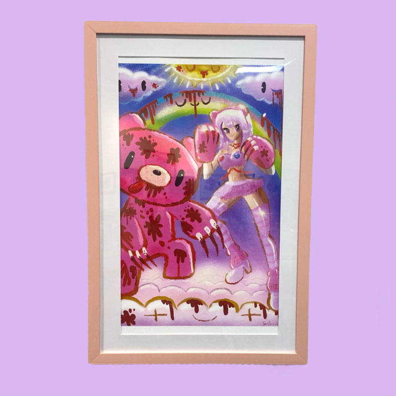 Leo Matsuda - SoniComi vs Gloomy Bear - Artwork - Gloomy Bear Exhibition (ONLINE ORDER ONLY)