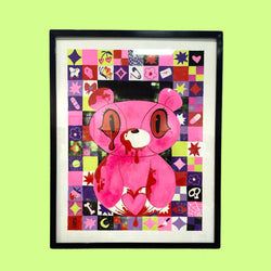 Kathryn Hudson - Gloomy Shock - Original Artwork -Gloomy Bear Exhibition (ONLINE ORDER ONLY)