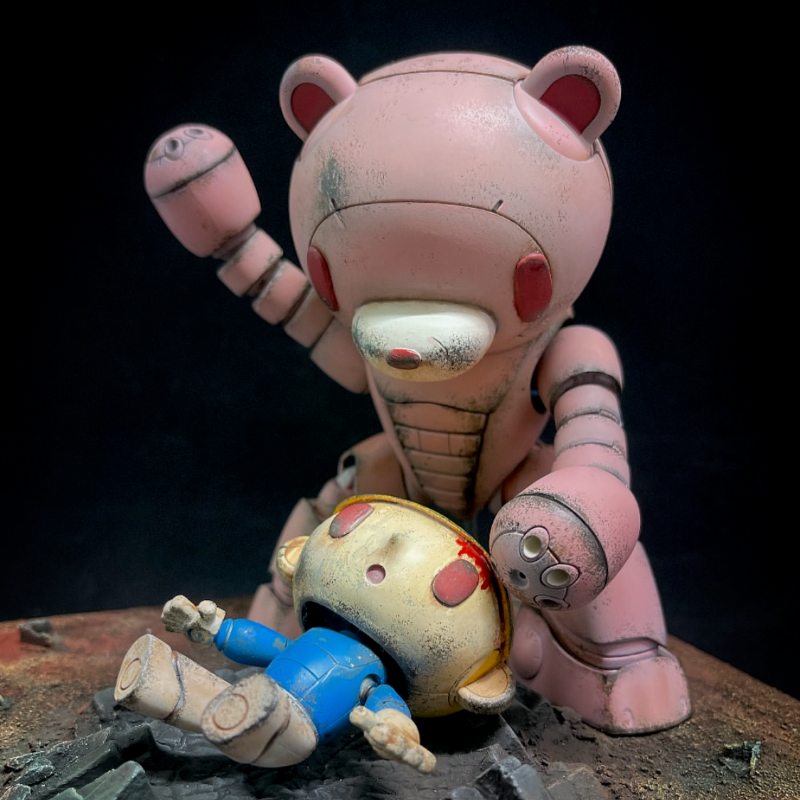 ROBOTSODA - Sorry? - Artwork / Art Toy - Gloomy Bear Exhibition (ONLINE ORDER ONLY)