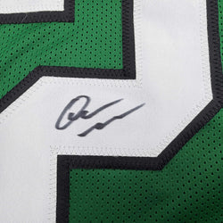 Autographed/Signed Quinyon Mitchell Philadelphia Kelly Green Football Jersey JSA COA (ONLINE ORDER ONLY)