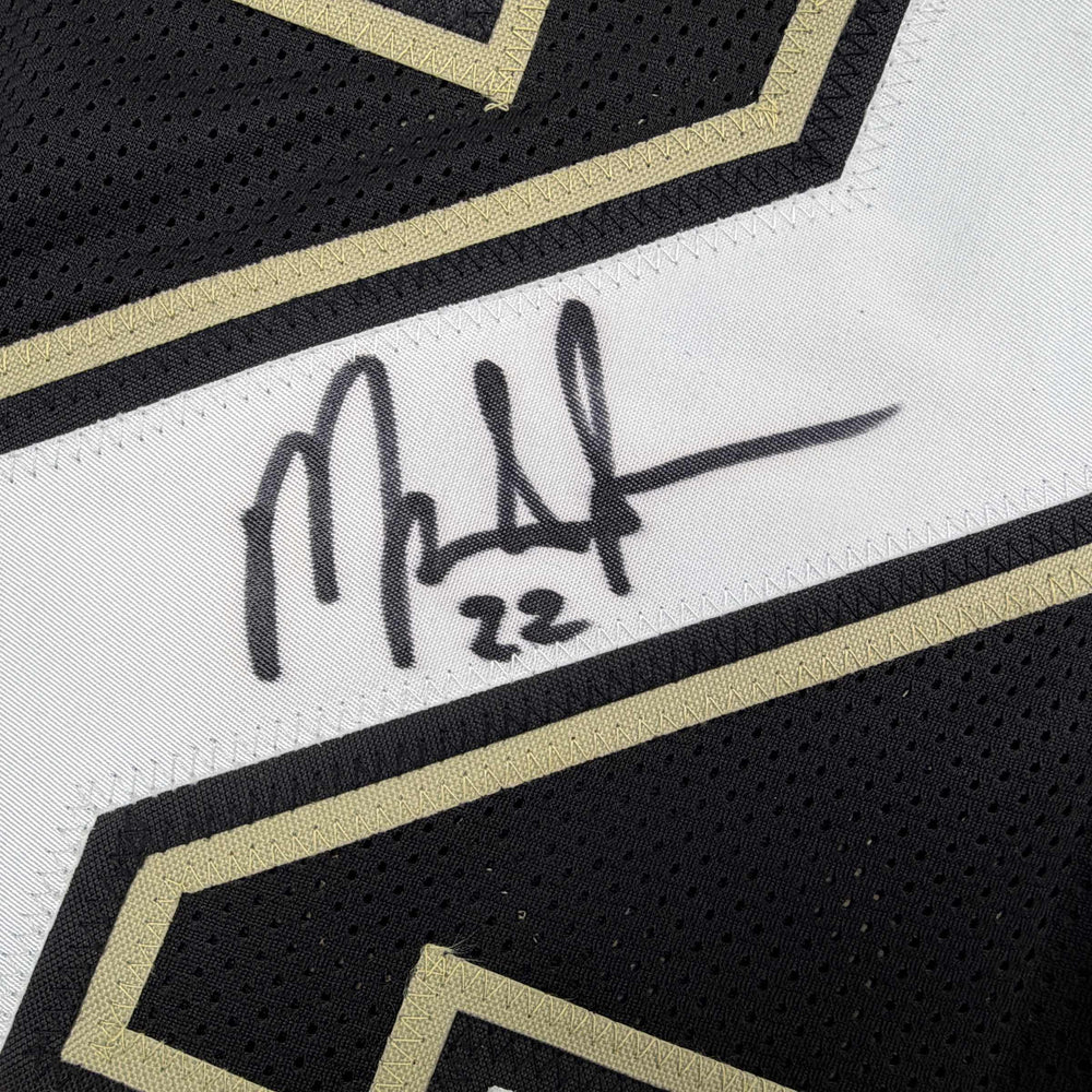 Autographed/Signed Mark Ingram II New Orleans Black Alternate Football Jersey JSA COA (ONLINE ORDER ONLY)