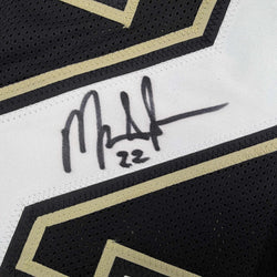 Autographed/Signed Mark Ingram II New Orleans Black Alternate Football Jersey JSA COA (ONLINE ORDER ONLY)