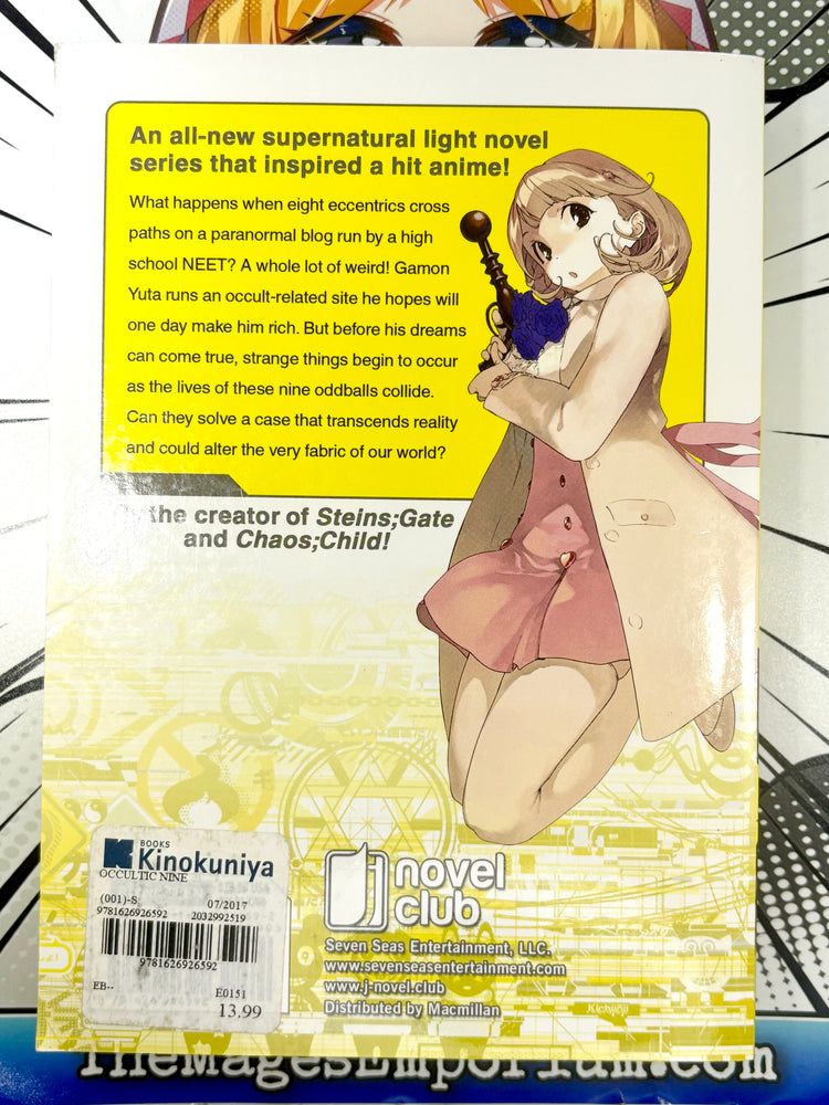 Occultic Nine Vol 1 Light Novel (Online Order Only)