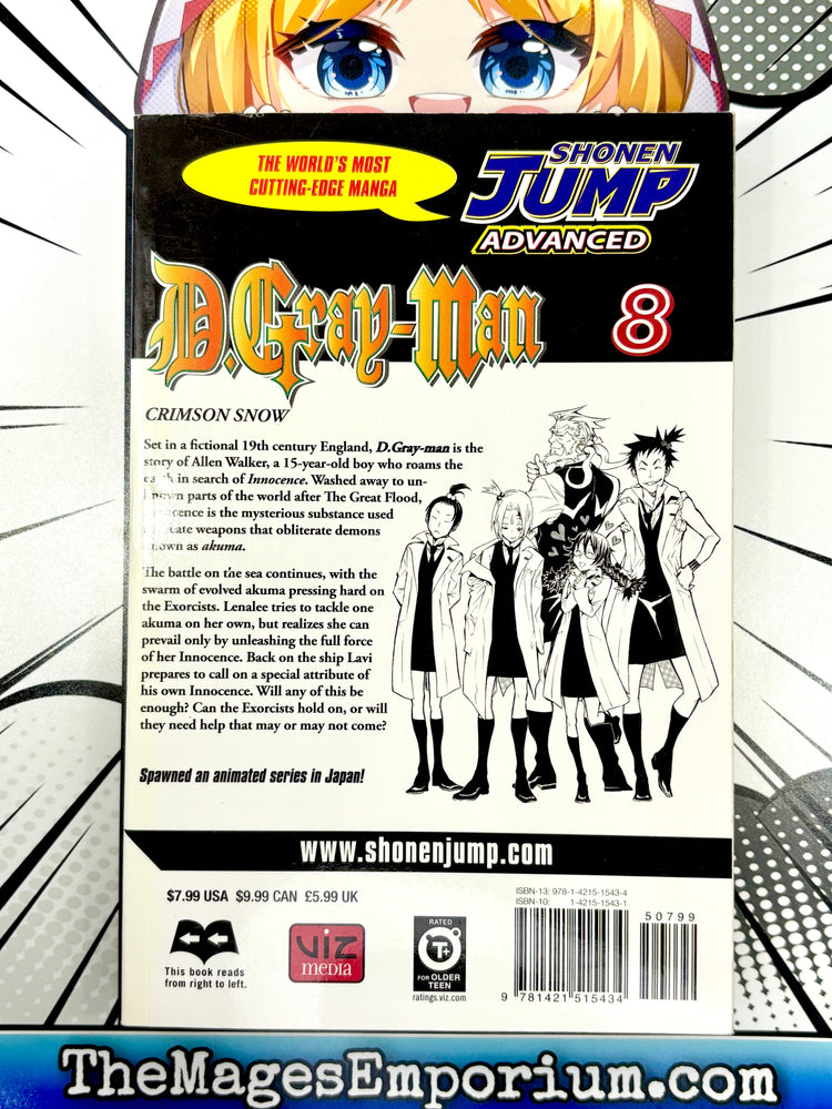 D.Gray-Man Vol 8 (Online Order Only)