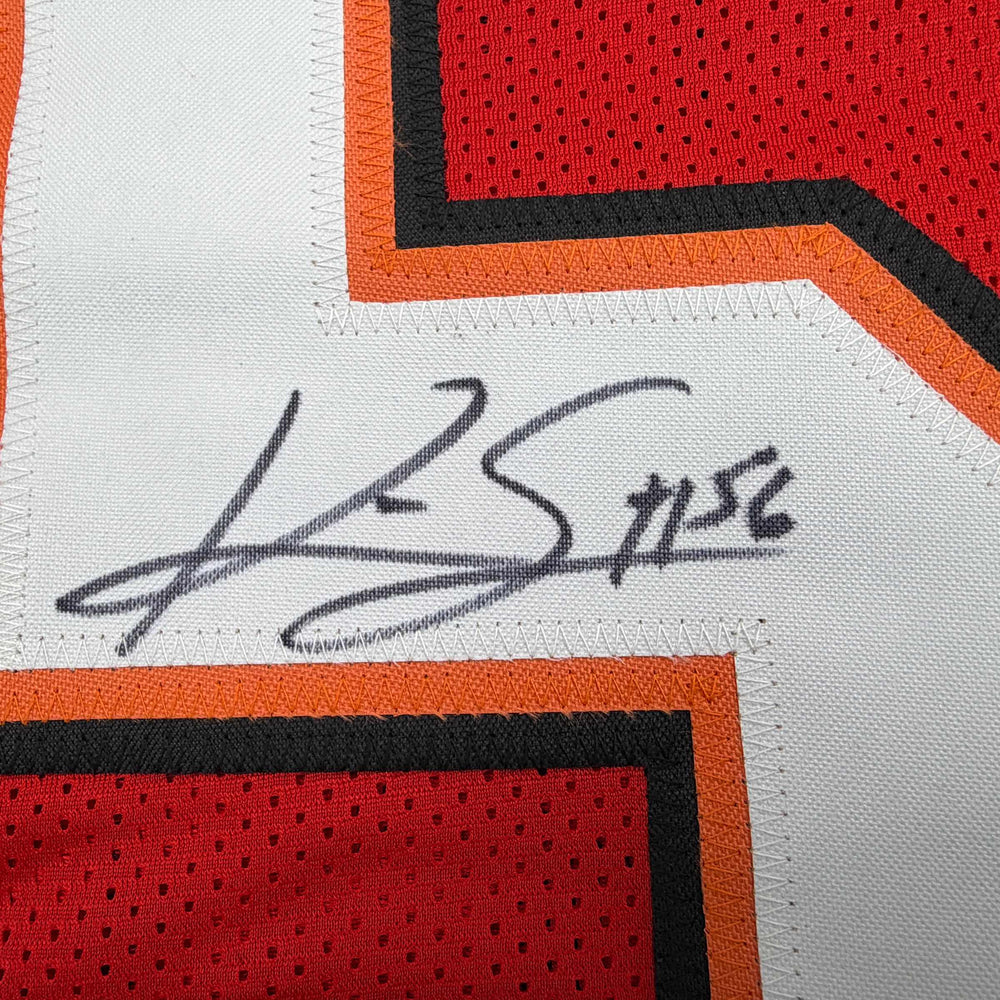 Autographed/Signed Kwon Alexander Tampa Bay Red Football Jersey JSA COA (ONLINE ORDER ONLY)