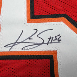 Autographed/Signed Kwon Alexander Tampa Bay Red Football Jersey JSA COA (ONLINE ORDER ONLY)