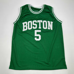 Facsimile Autographed Bill Walton Boston Green Reprint Laser Auto Basketball Jersey Size Men's XL (ONLINE ORDER ONLY)
