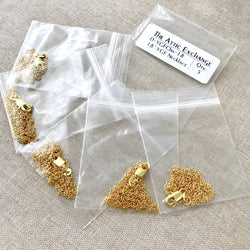 16" - 18KT Yellow Gold Filled Chain - Dainty Fine - 16" - 16 Inch Necklace - Lobster Claw Clasp (ONLINE ORDER ONLY)