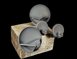 Satellite Dishes - 28mm (4/pk) - SLA008
