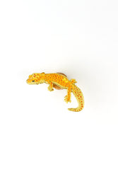 Leopard Gecko Enamel Pin (Eublepharis macularius) (ONLINE ORDER ONLY)