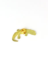 Leopard Gecko Enamel Pin (Eublepharis macularius) (ONLINE ORDER ONLY)