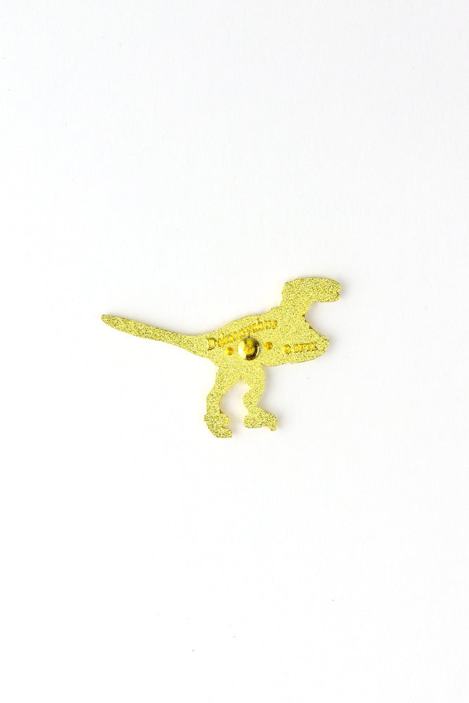 Deinonychus Enamel Pin (Deinonychus antirrhopus)