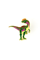 Dilophosaurus Enamel Pin (Dilophosaurus wetherilli)