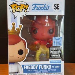 Funko Fundays Experience 2025: Pop! Originals Nickelodeon's Avatar the Last Airbender Freddy Funko as Zuko () LE3500 (Online Order Only)
