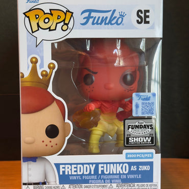 Funko Fundays Experience 2025: Pop! Originals Nickelodeon's Avatar the Last Airbender Freddy Funko as Zuko () LE3500 (Online Order Only)