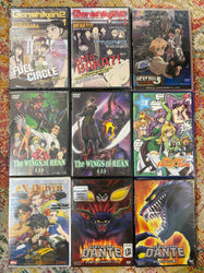 Sealed Anime DVDs (Online Order Only)