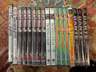 Sealed Anime DVDs (Online Order Only)