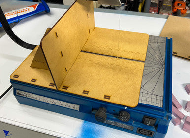 Hot Wire Foam Cutter Fence V2 for Hercules 8500 and Proxxon