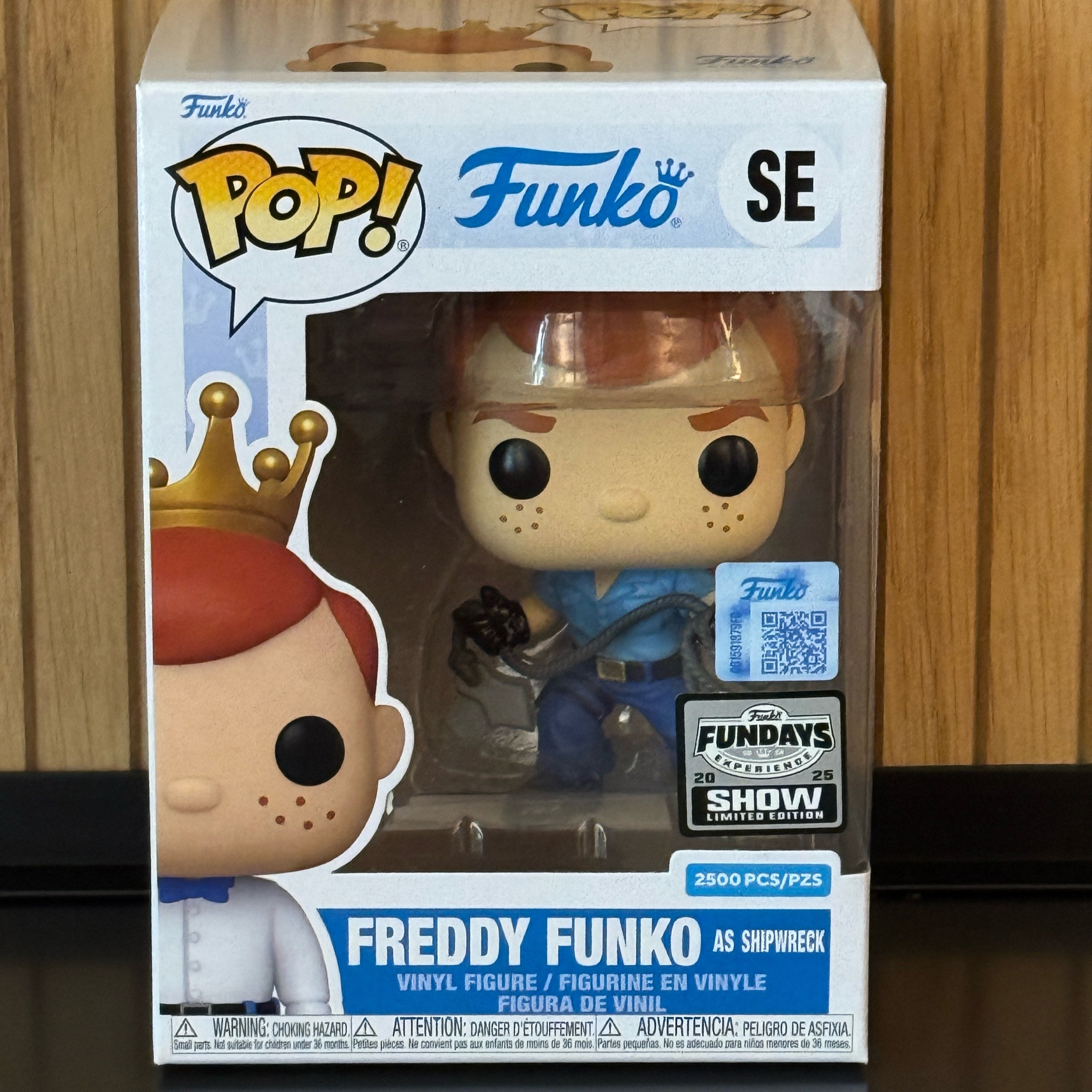 Funko Fundays Experience 2025: Pop! Originals G.I. JOE Freddy Funko as Shipwreck () LE2500 (Online Order Only)