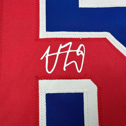 Facsimile Autographed Vincent Trocheck New York Blue Reprint Laser Auto Hockey Jersey Size Men's XL (ONLINE ORDER ONLY)