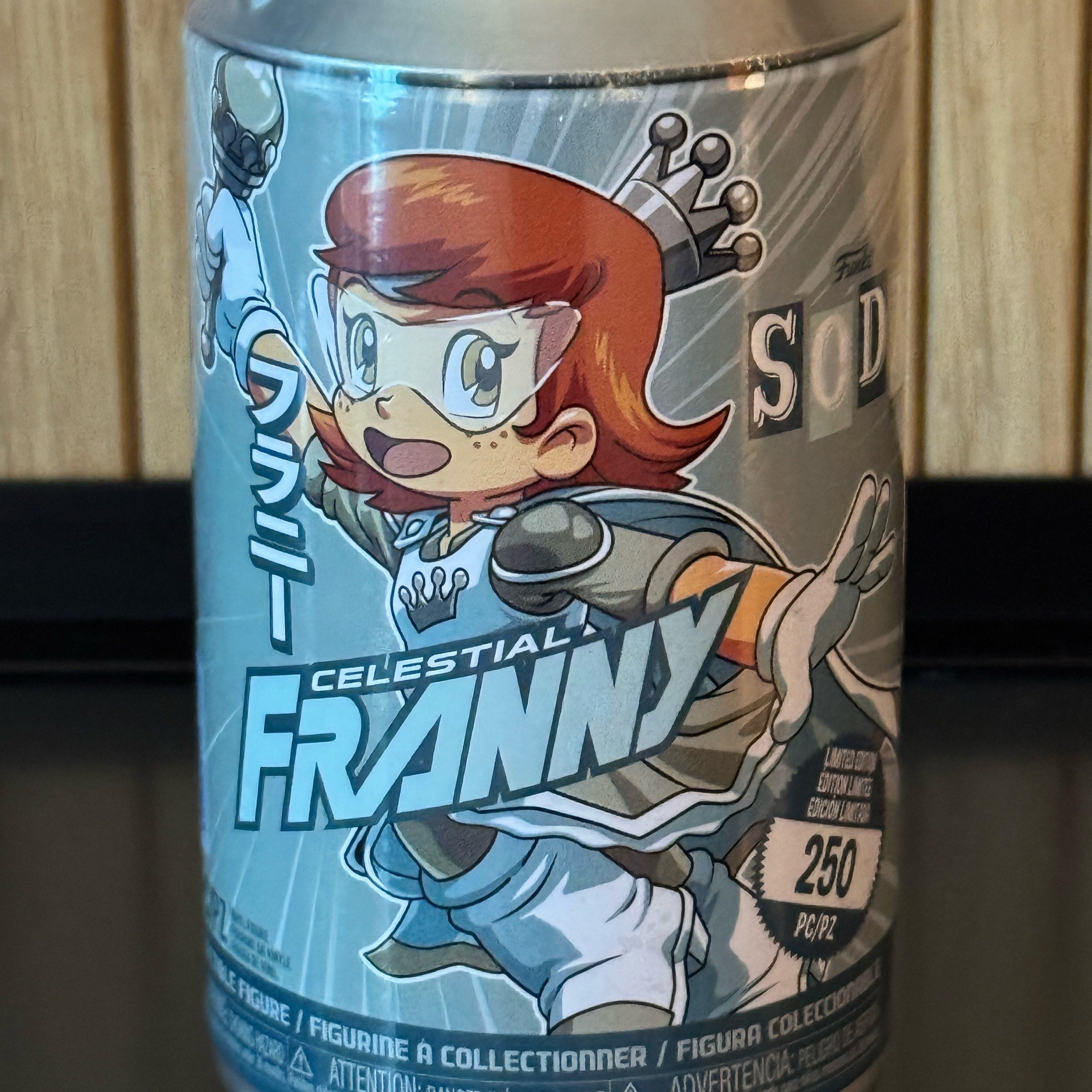 Funko Fundays Experience 2025: Funko Soda Funime Series Franny Funko (Celestial) Silver LE250 (SEALED) (Online Order Only)