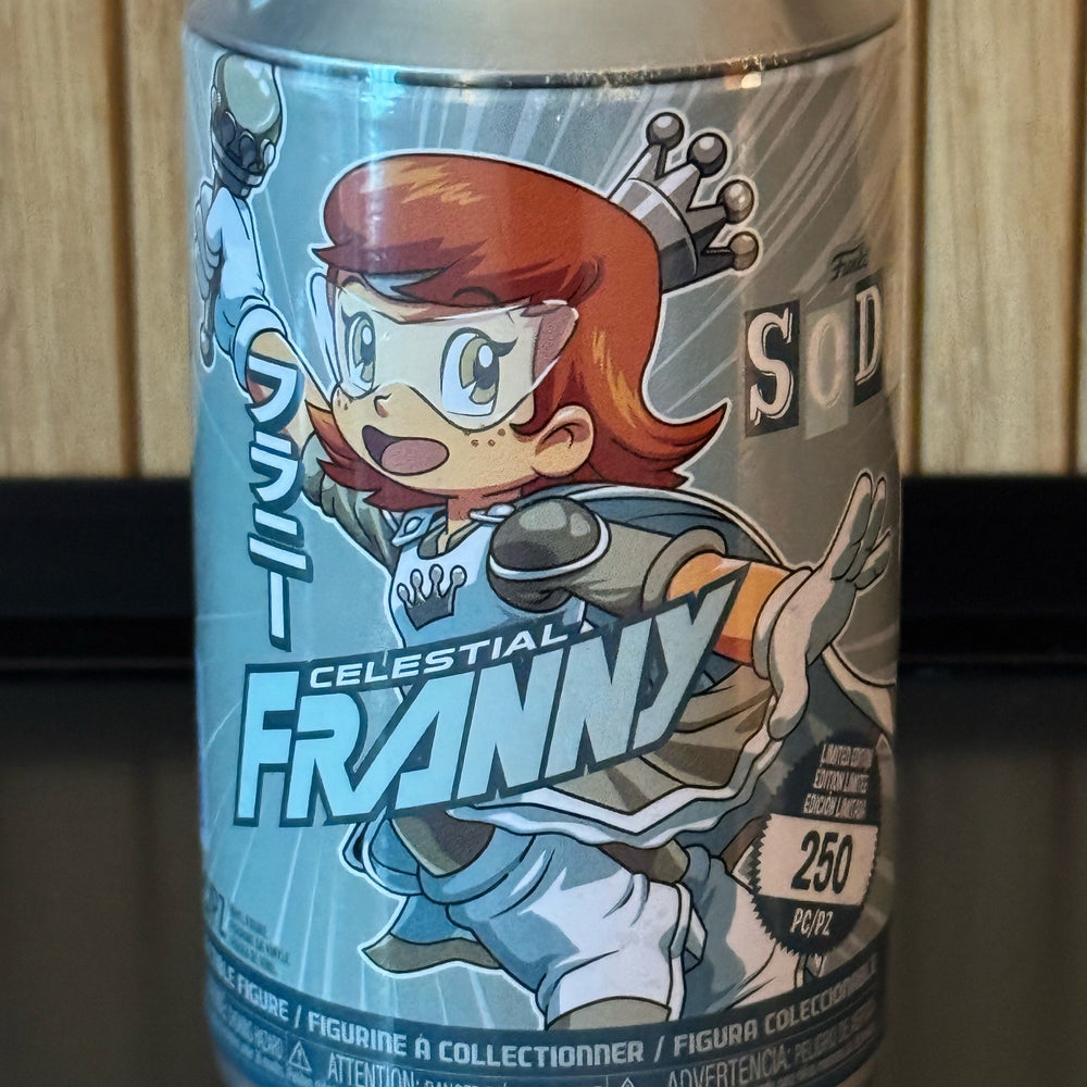Funko Fundays Experience 2025: Funko Soda Funime Series Franny Funko (Celestial) Silver LE250 (SEALED) (Online Order Only)