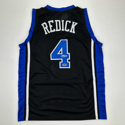Facsimile Autographed JJ J.J. Redick Duke Black Reprint Laser Auto College Basketball Jersey Size Men's XL (ONLINE ORDER ONLY)