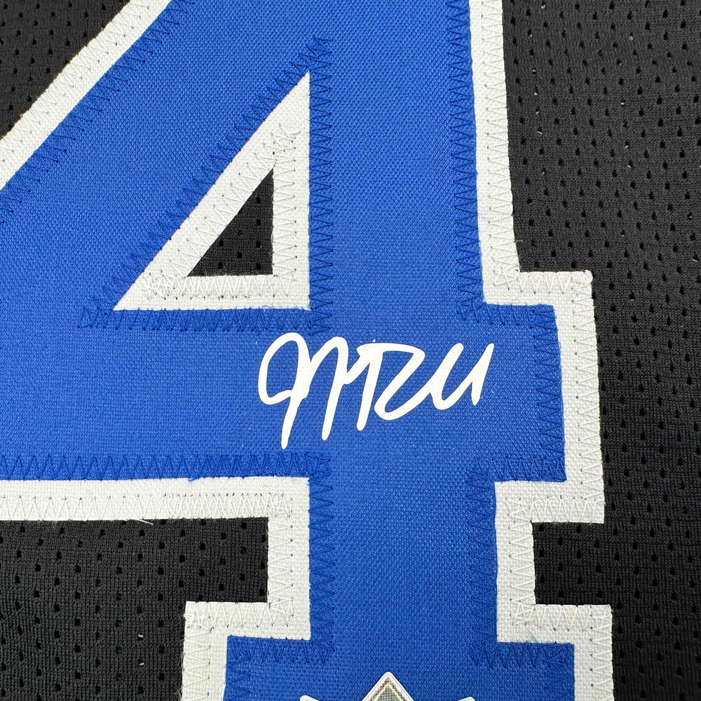 Framed Facsimile Autographed JJ J.J. Redick 35x39 Duke Black Reprint Laser Auto College Basketball Jersey (ONLINE ORDER ONLY)