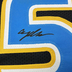 Facsimile Autographed Angel Reese Chicago Black Reprint Laser Auto College Basketball Jersey Size Men's XL (ONLINE ORDER ONLY)