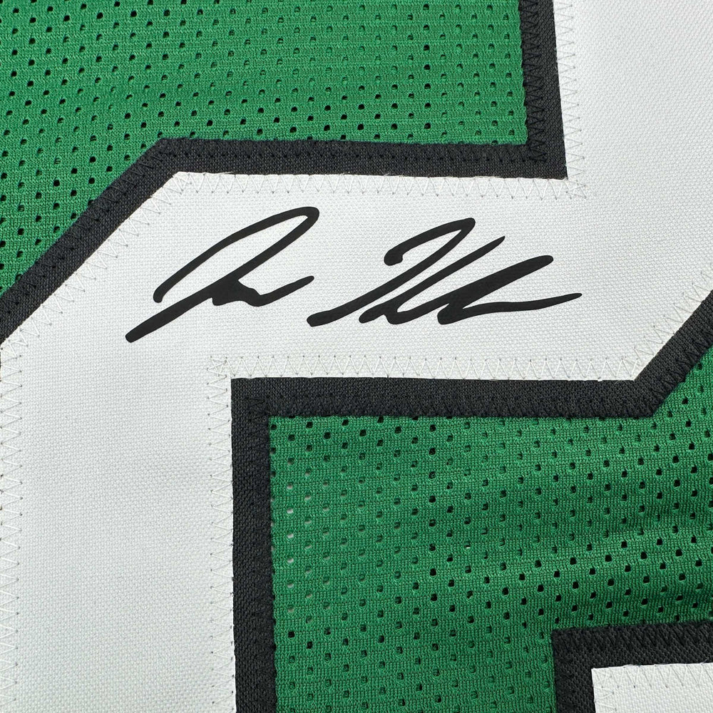 Facsimile Autographed Jason Kelce Philadelphia Kelly Green Reprint Laser Auto Football Jersey Size Men's XL (ONLINE ORDER ONLY)