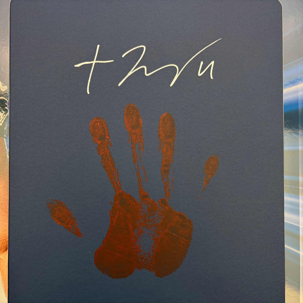 2025 Panini Instant Impressions NFL TreVeyon Henderson #II-13 18x24 Hand Print Autographed Auto /10 New England Patriots Rookie RC Oversized Football Card (ONLINE ORDER ONLY)