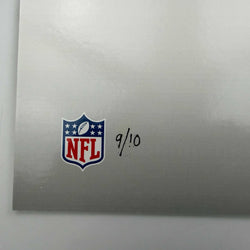 2025 Panini Instant Impressions NFL TreVeyon Henderson #II-13 18x24 Hand Print Autographed Auto /10 New England Patriots Rookie RC Oversized Football Card (ONLINE ORDER ONLY)