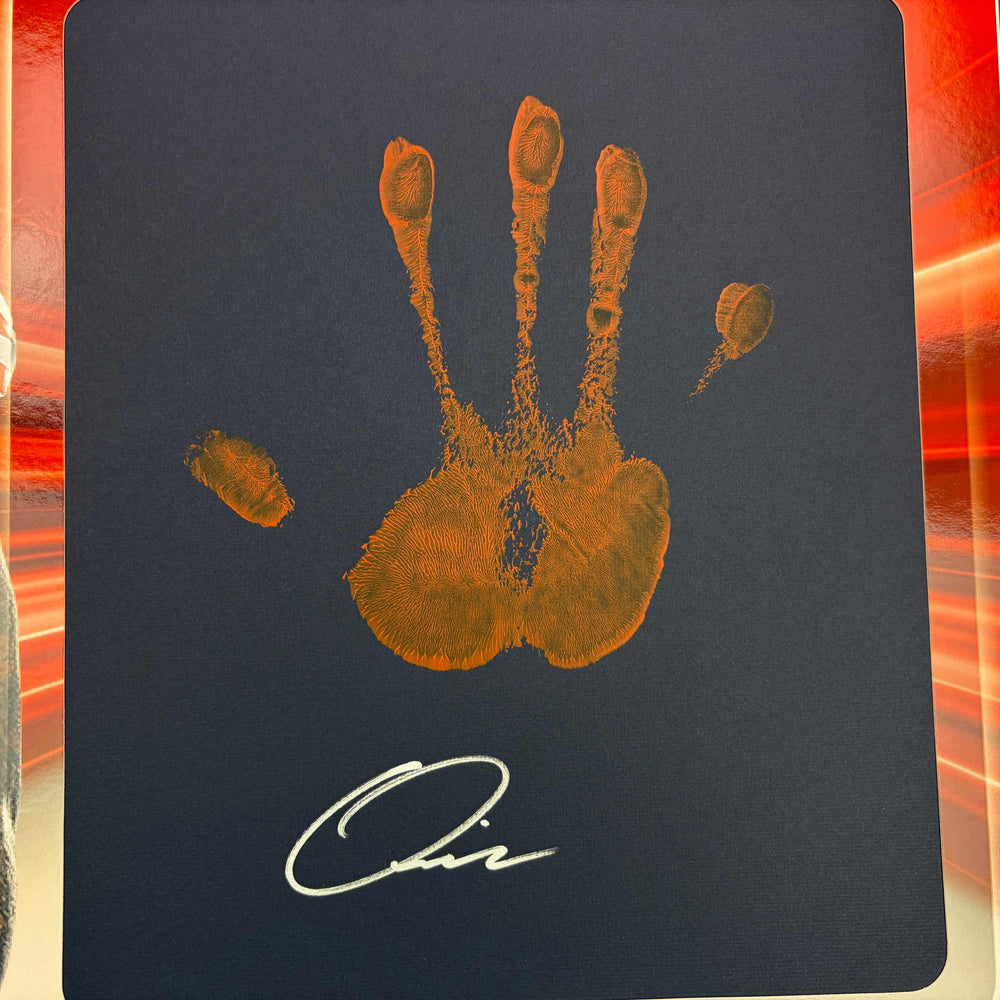 2025 Panini Instant Impressions NFL Quinshon Judkins #II-25 18x24 Hand Print Autographed Auto /10 Cleveland Browns Rookie RC Oversized Football Card (ONLINE ORDER ONLY)