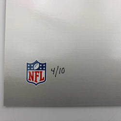2025 Panini Instant Impressions NFL Quinshon Judkins #II-25 18x24 Hand Print Autographed Auto /10 Cleveland Browns Rookie RC Oversized Football Card (ONLINE ORDER ONLY)